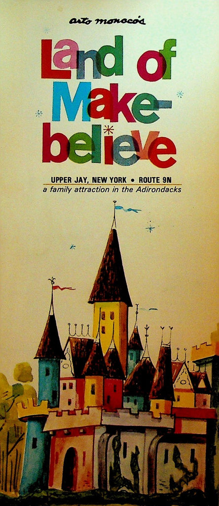 Arto Monoco's Land of Make-Believe Brochure 1960s Upper Jay NY Adirondacks0