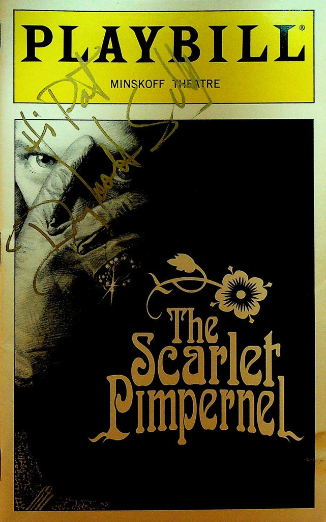 The Scarlet Pimpernel Playbill February 1998 Douglas Sills Autograph Signed0