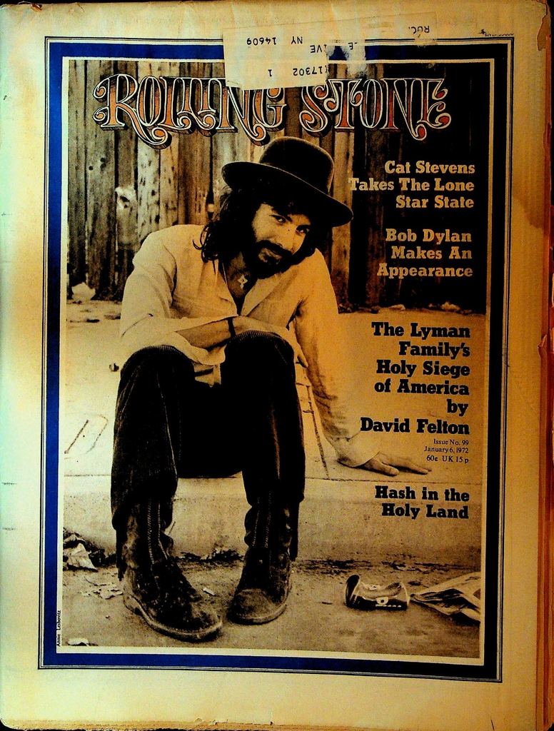 Rolling Stone 99 January 6 1972 Cat Stevens Bob Dylan Maggie Bell0