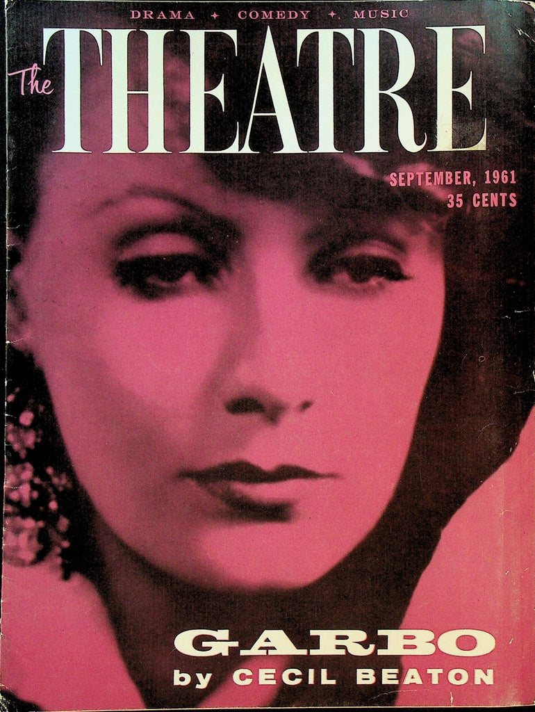 The Theatre September 1961 Greta Garbo Tyrone Guthrie George Gobel0