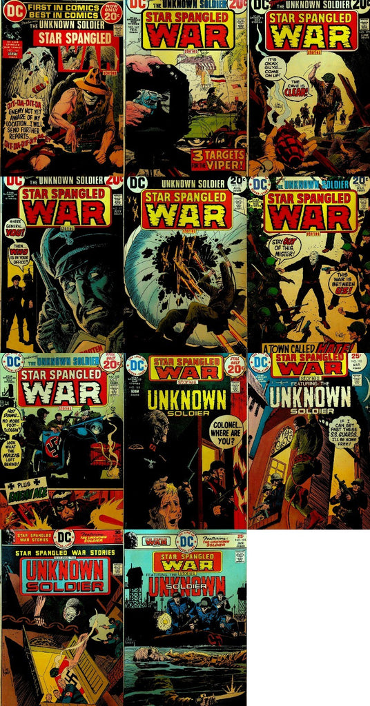 Star Spangled War Stories 11 DC Military Comics Bronze Age Unknown Soldier0