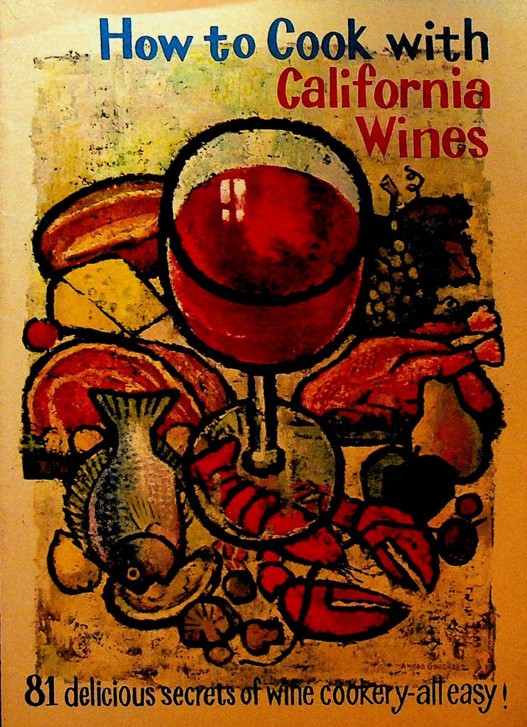 How to Cook With California Wines Booklet0