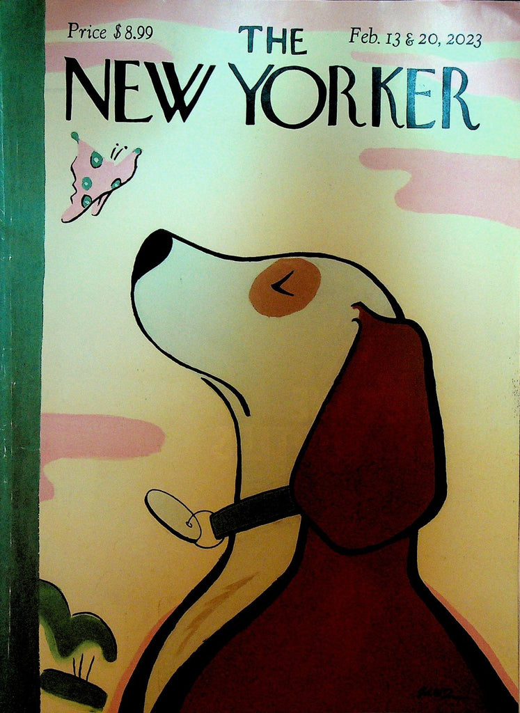 New Yorker February 13 2023 Eustace Tilley Dog Salman Rushdie Nicole Kidman0