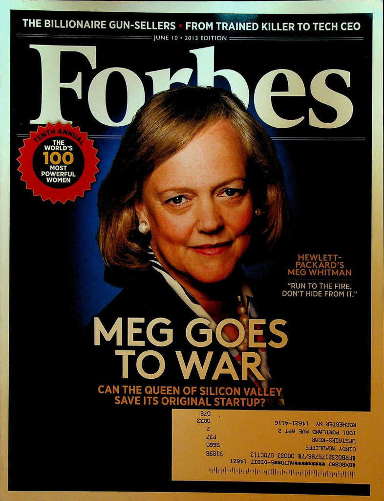 Forbes June 10 2013 Meg Whitman Audrey MacLean Doron Kempel Nathan Myhrvold0