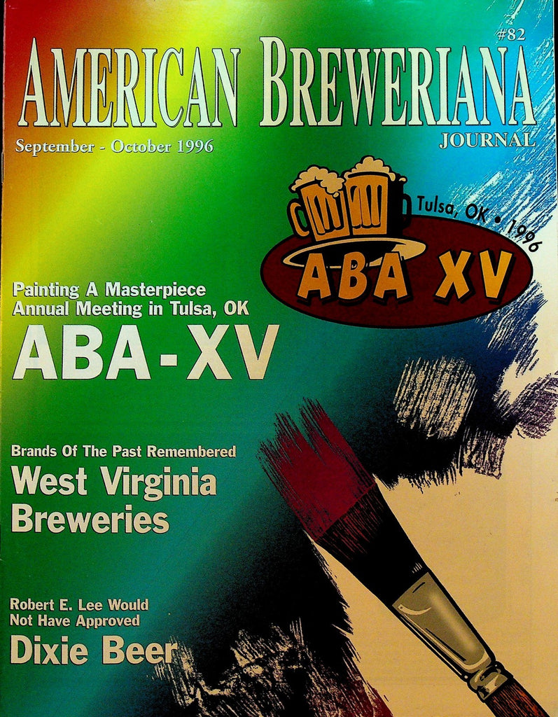 American Breweriana Journal September 1996 West Virginia Dixie Beer0