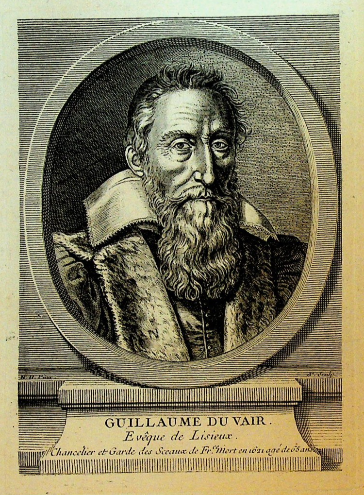 Guillaume du Vair Keeper of the Seals of France Print 1800s0