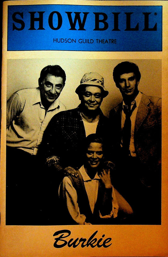 Burkie Showbill October 1984 Sam J Coppola Caryn West Eddie Jones0