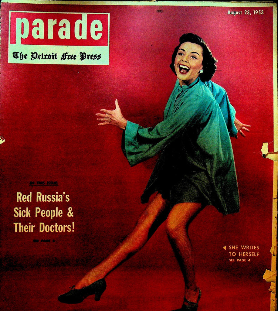 Parade August 23 1953 Isabel Bigley Joan Crawford Hy Gardner Casey Stengel0