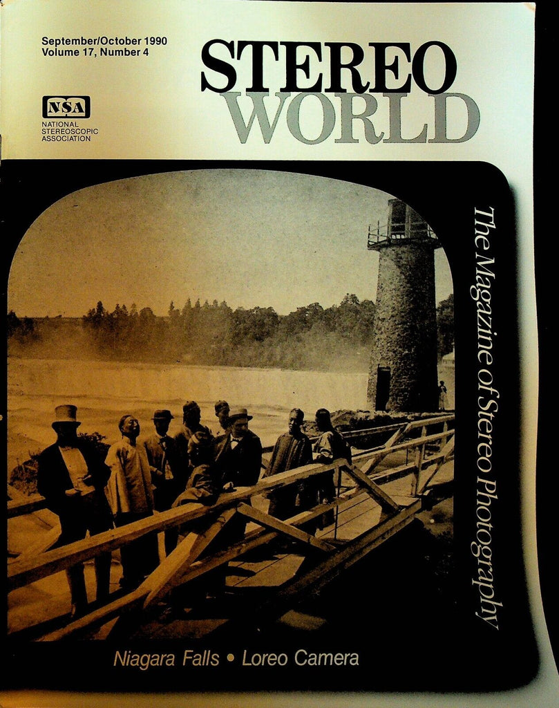 Stereo World Magazine of Photography September 1990 Niagara Falls Loreo Camera