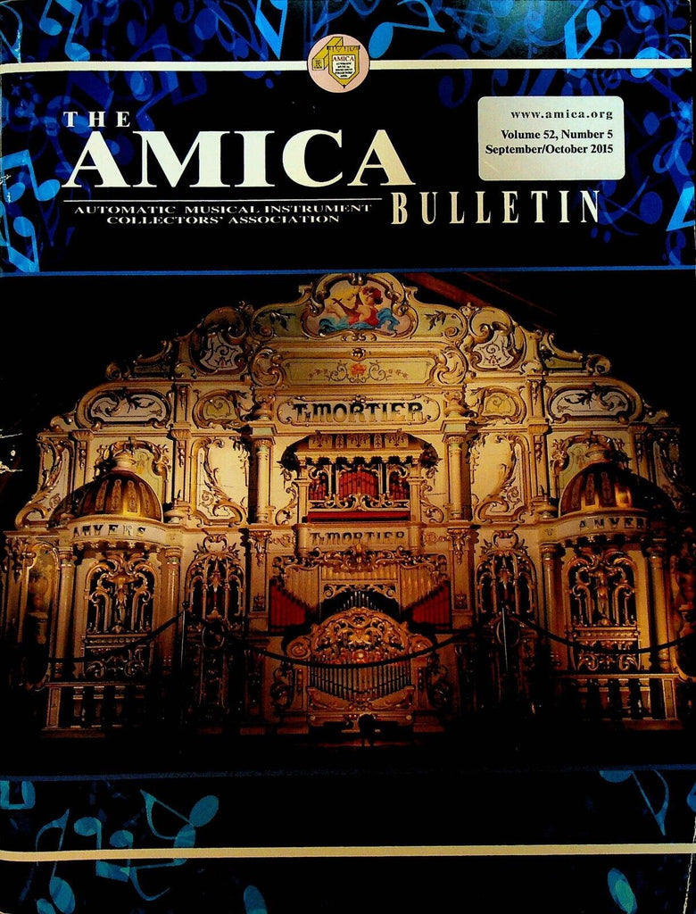 Amica Bulletin September 2015 Welte Mignon Israel Nisco Museum