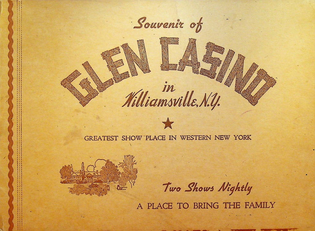 Glen Casino Souvenir Photo Folder Williamsville NY Soldier0