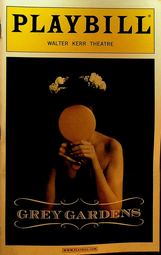 Grey Gardens Playbill December 2006 Christine Ebersole Mary Louise Wilson0