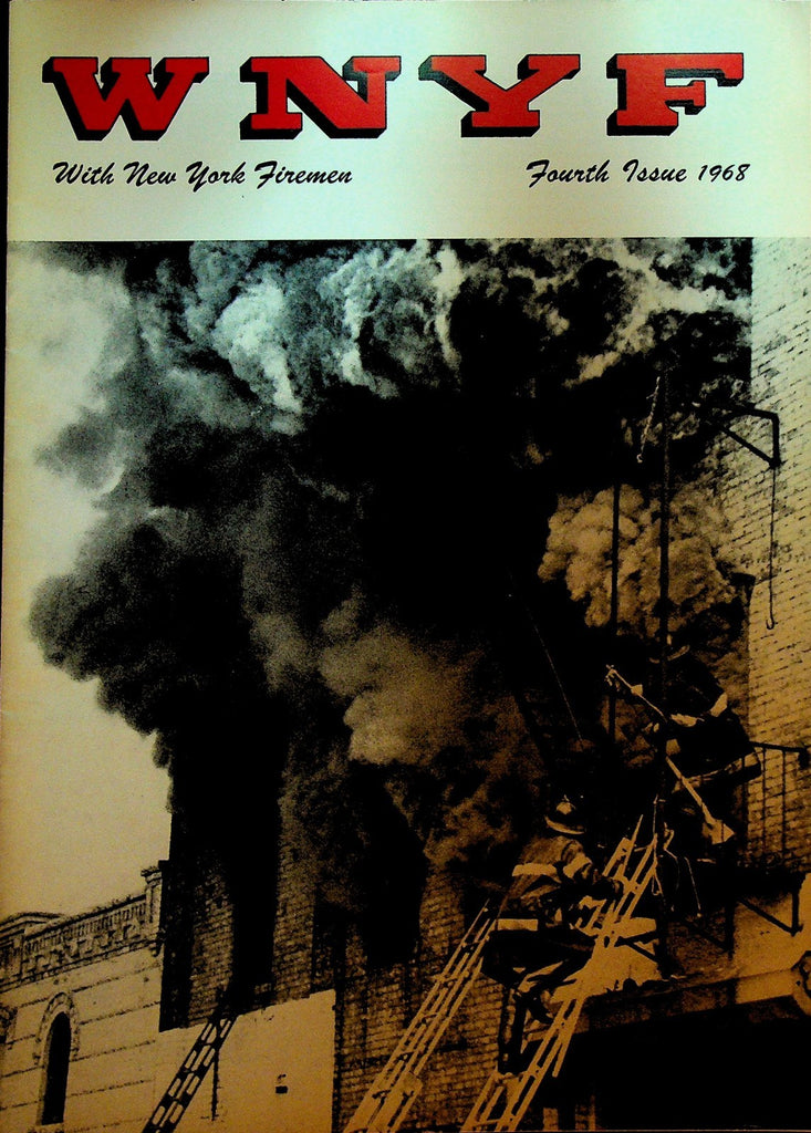 WNYF With New York Firefighters Magazine 4 1968 Manchester Miller Ship Fire0