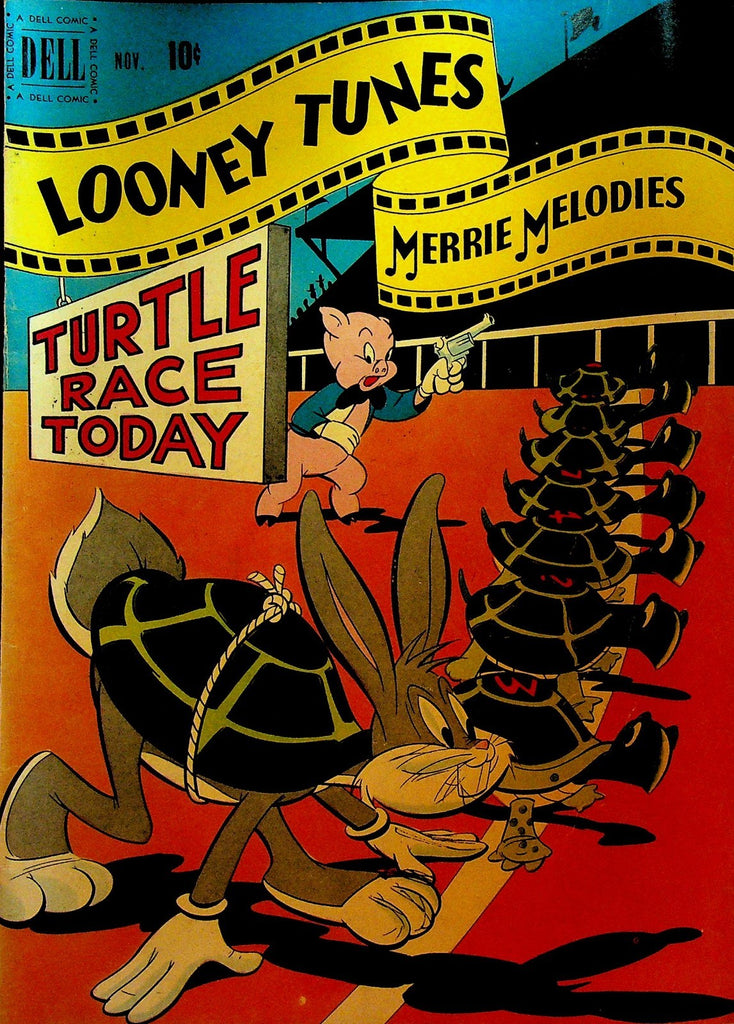Looney Tunes & Merry Melodies 109 Dell Comics 1950 Turtle Race Bugs Bunny0