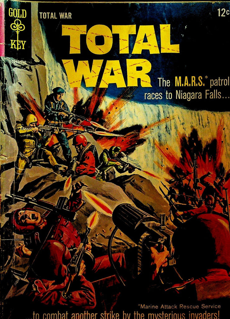 Total War 2 1963 Gold Key MARS Patrol Niagara Falls0