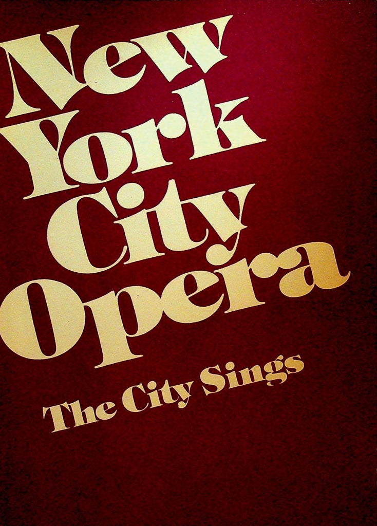 The Turk in Italy New York City Opera Playbill September 24 1978 Beverly Sills0