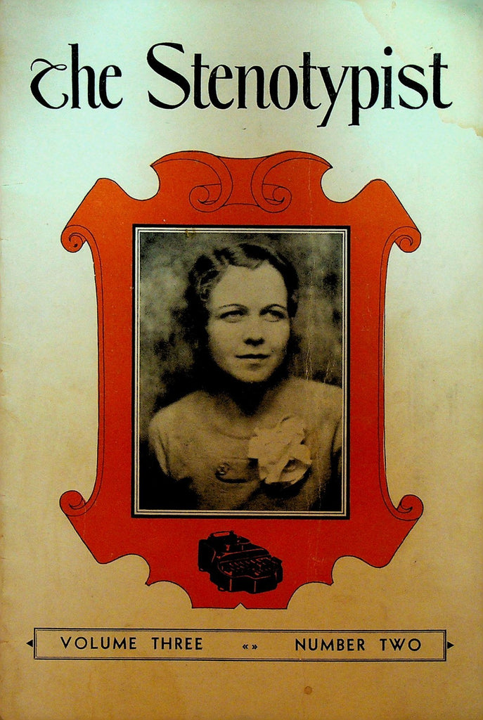 The Stenotypist Magazine V3 #2 1932 LaSalle Extension University0