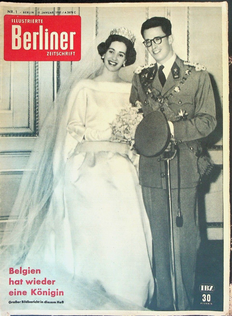 Berliner Magazine January 1 1961 John F Kennedy Prince Albert II Wedding