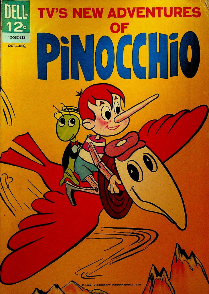 The New Adventures of Pinocchio Dell Comics 19620