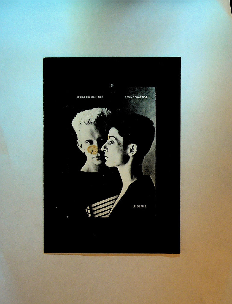 Le Defile Ballet American Premiere Ad Card 1986 Jean Paul Gaultier0