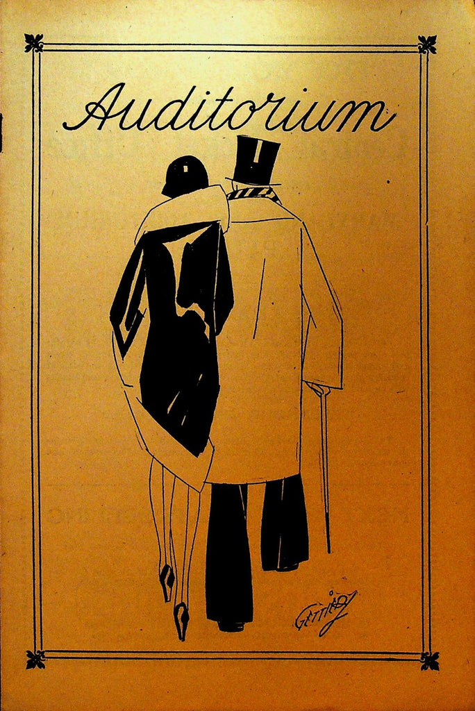 The Vagabond King Playbill January 10 1927 Auditorium Theatre Baltimore0
