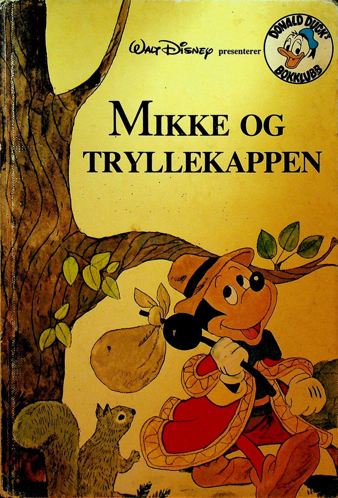 Walt Disney Mickey Mouse 1977 Book Norway  Mikke Og Tryllekappen0