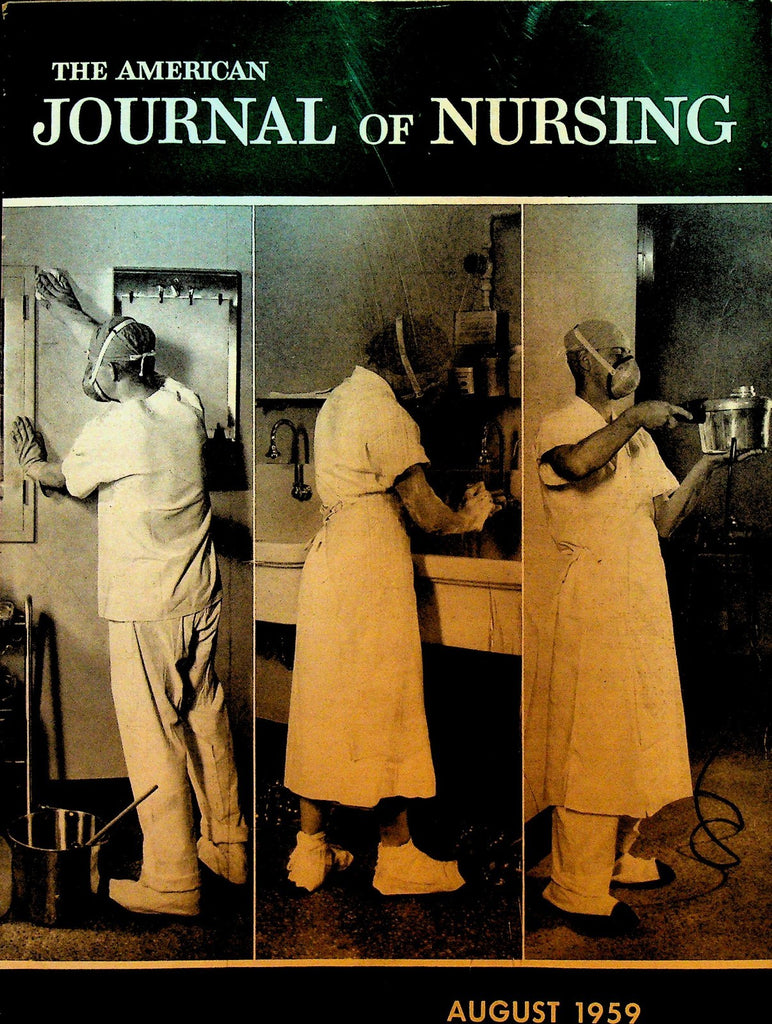 American Journal of Nursing August 1959 Surgical Attire Lucy Germain0
