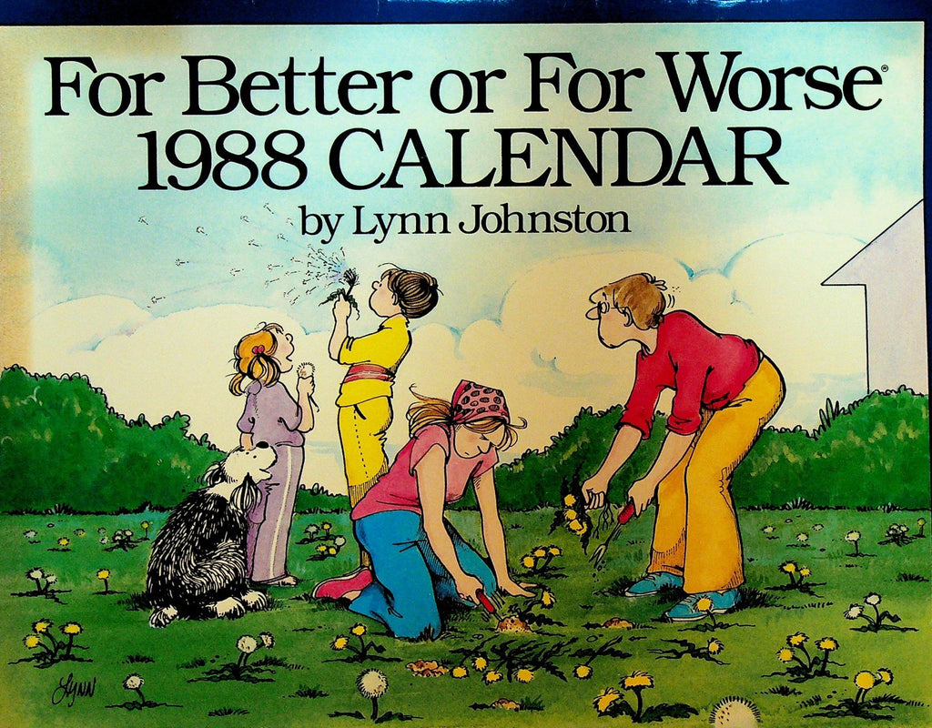 For Better or For Worse 1988 Calendar Lynn Johnston0