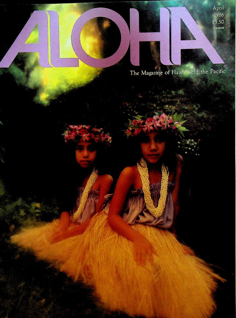 Aloha Magazine April 1986 Masao Miyamoto Boy Scouts Jack London Pua Fuller0