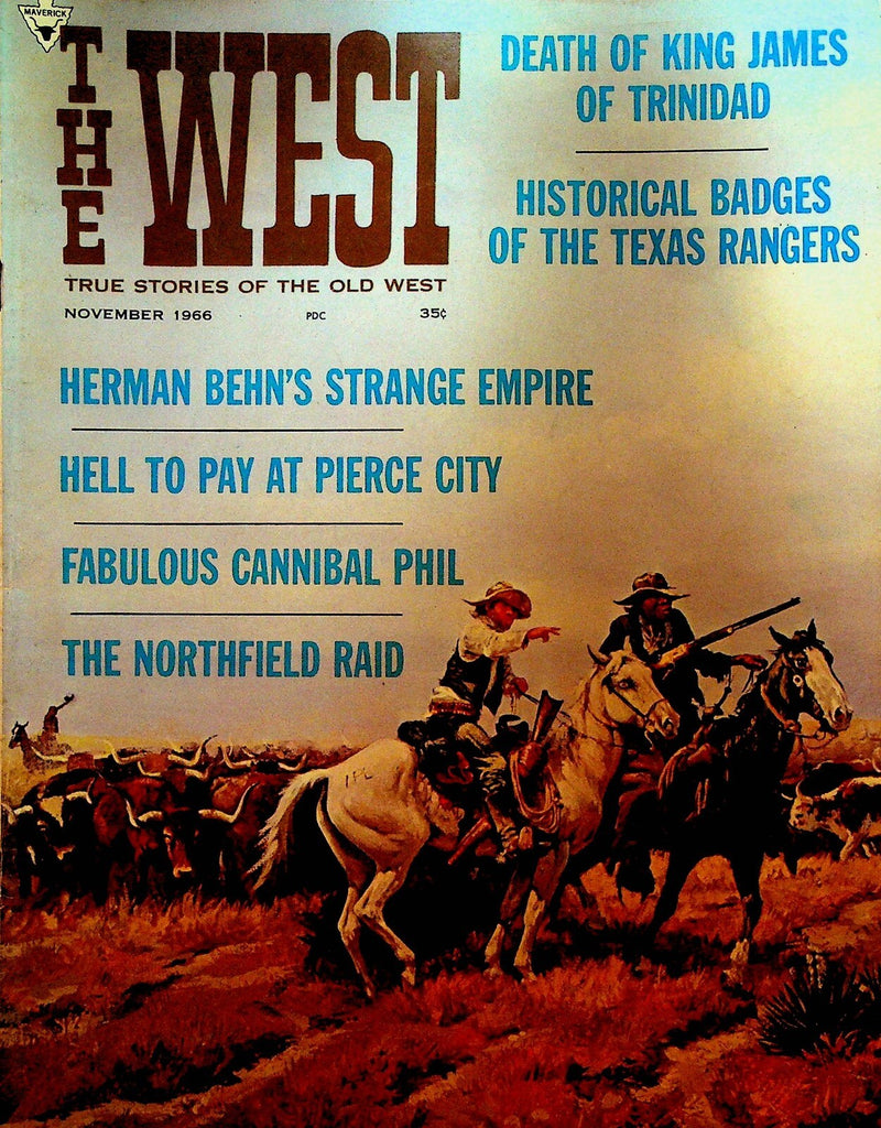 True West November 1968 Herman Behn George Phippen Soapy Smith San Francisco0