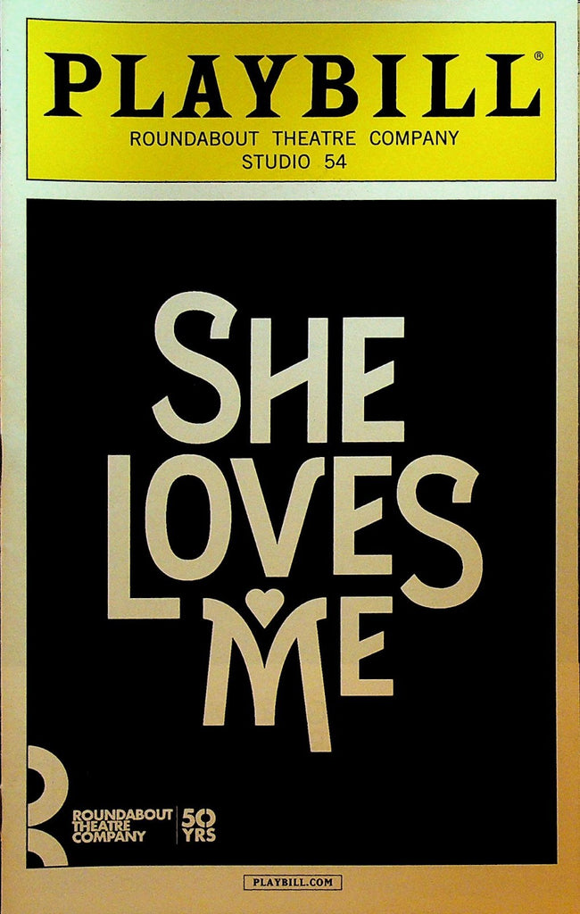 She Loves Me Playbill June 2016 Michael McGrath Jane Krakowski Laura Benanti0