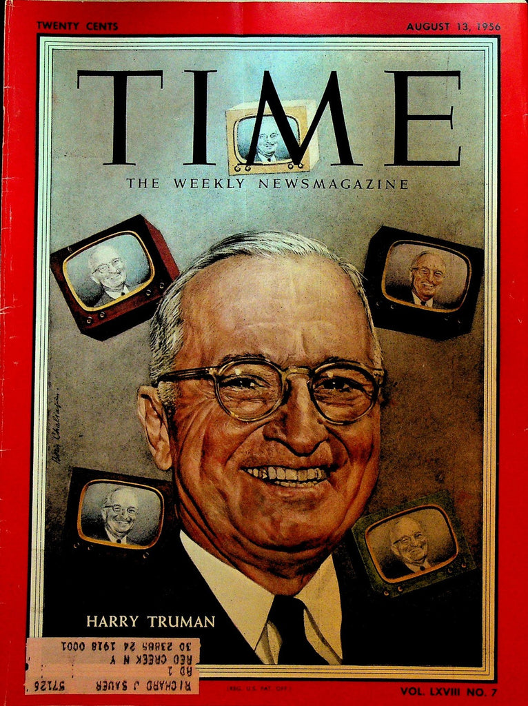 Time August 13 1956 Harry Truman Matthew McKeon Ribbon Creek Incident0