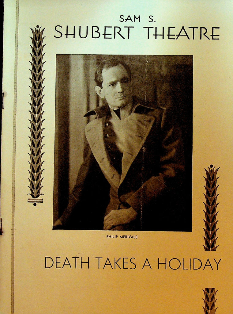 Death Takes a Holiday Playbill May 18 1931 Philip Merivale Viva Birkett0