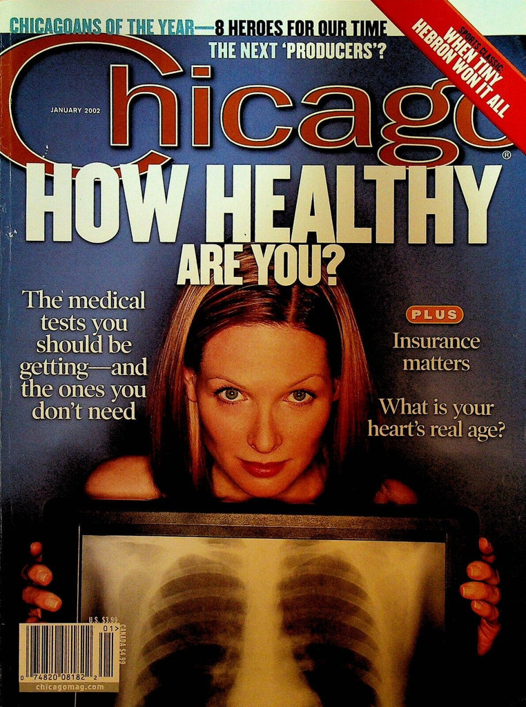 Chicago Magazine January 2002 John Lithgow Hebron High School Grigorovich Ballet