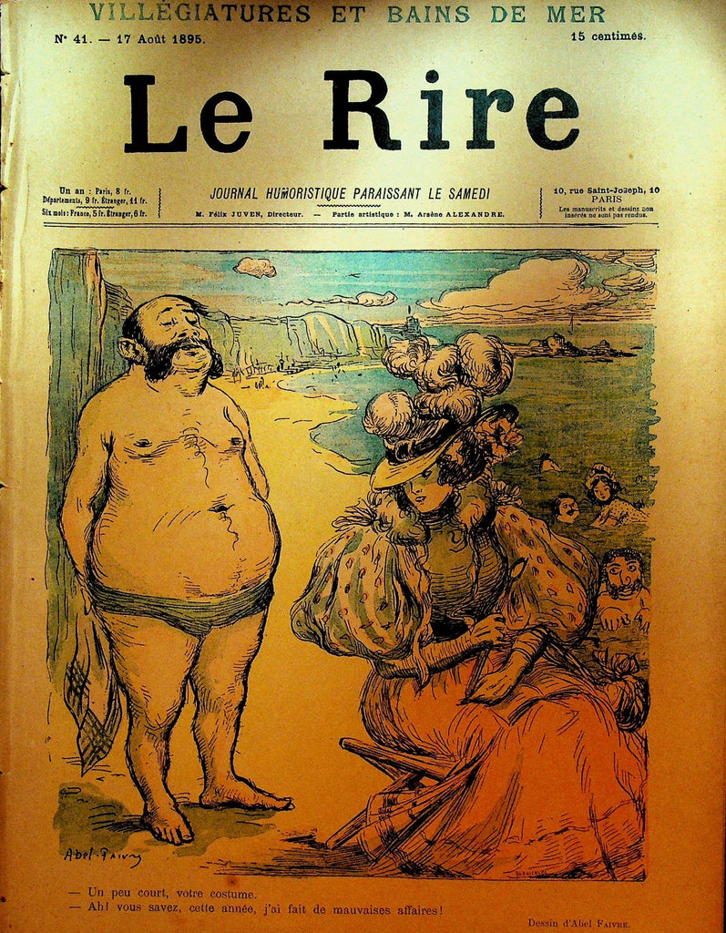 La Rire French Humor Magazine 41 August 17 18950