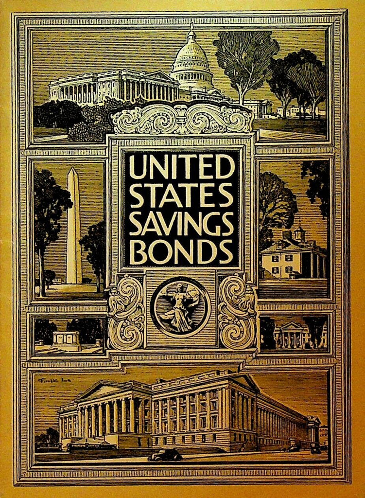 United States Savings Bonds Booklet 1930s