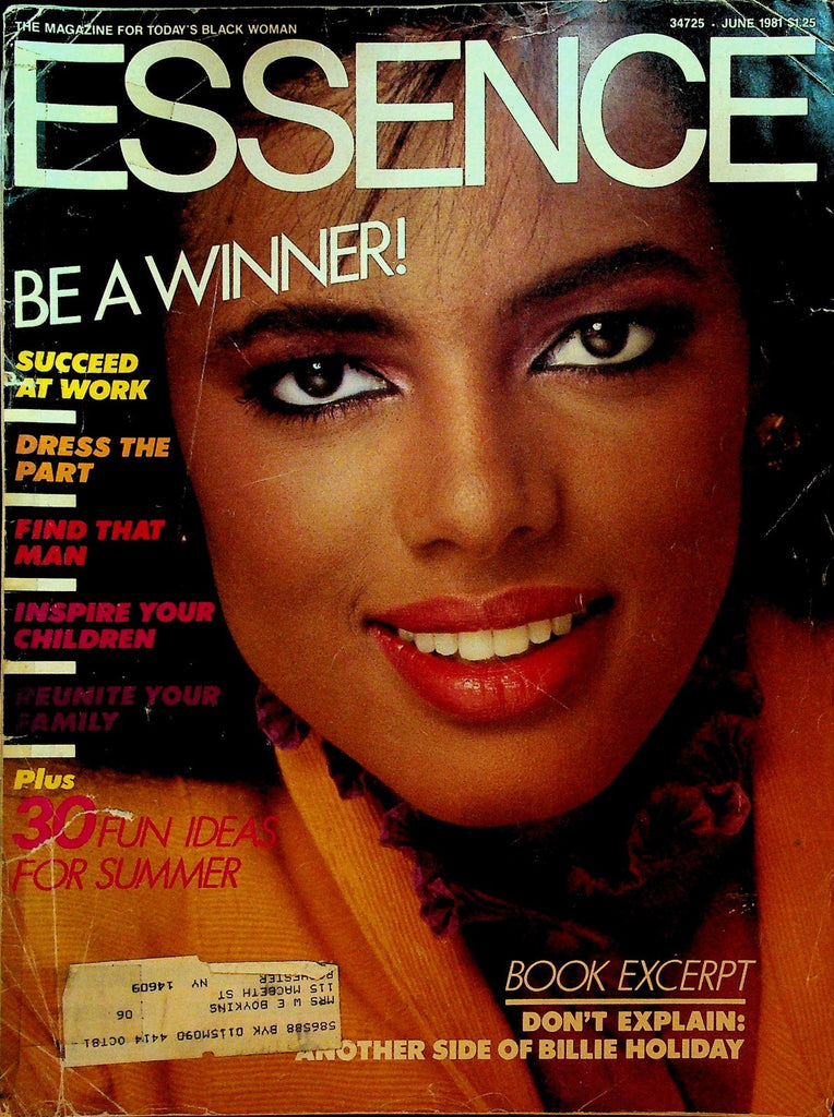 Essence Magazine June 1981 Billie Holiday Wanakee Pugh Rose Morgan0