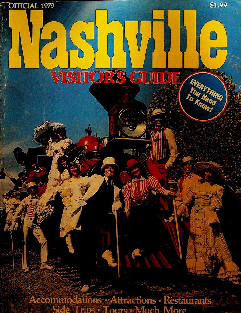 Nashville Tennessee Official Visitors Guide 1979 Attractions Accommodations Tour0