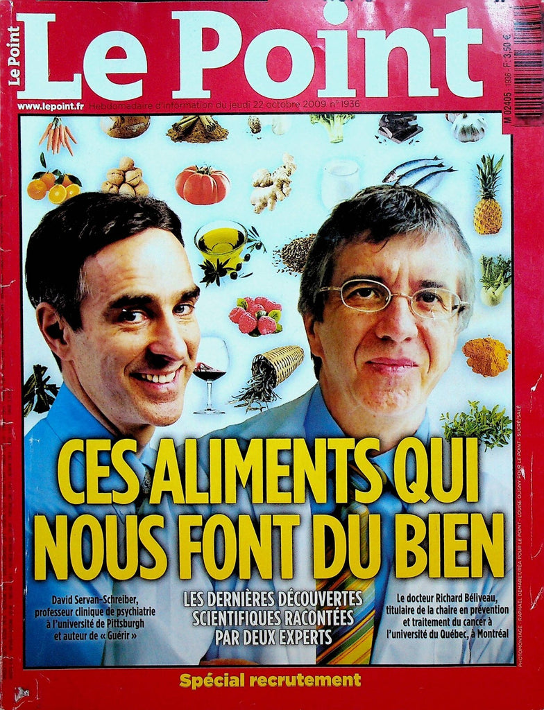 Le Point Magazine October 22 2009 Nicolas Sarkozy Richard Beliveau Dany Boon0