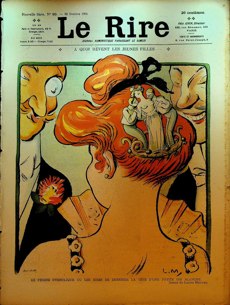 La Rire French Humor Magazine New Series 90 October 22 19040
