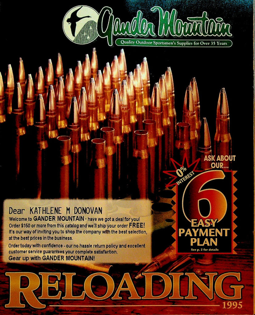 Gander Mountain Catalog Spring 1995 Reloading0