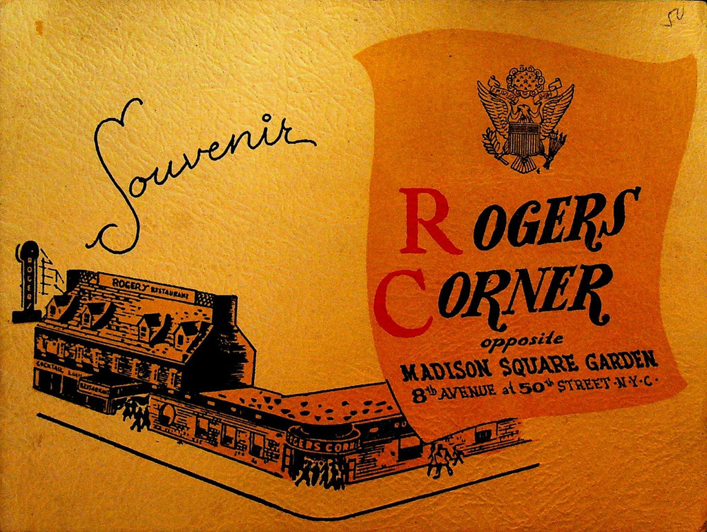 Rogers Corner Souvenir Photo Folder 1942 New York City0