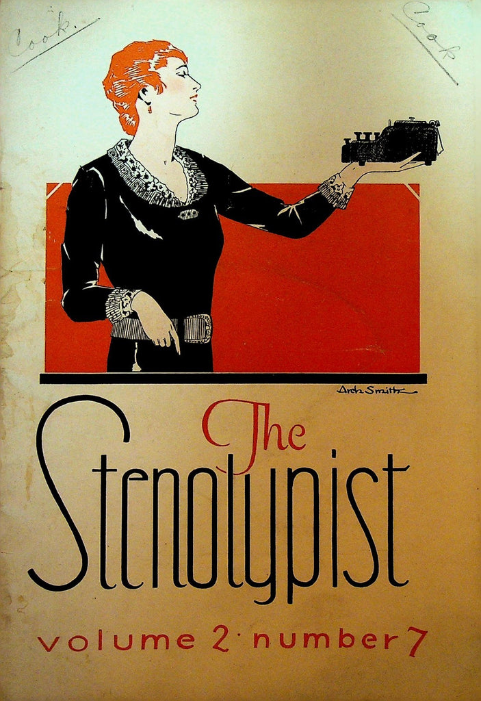 The Stenotypist Magazine V2 #7 1930 LaSalle Extension University0