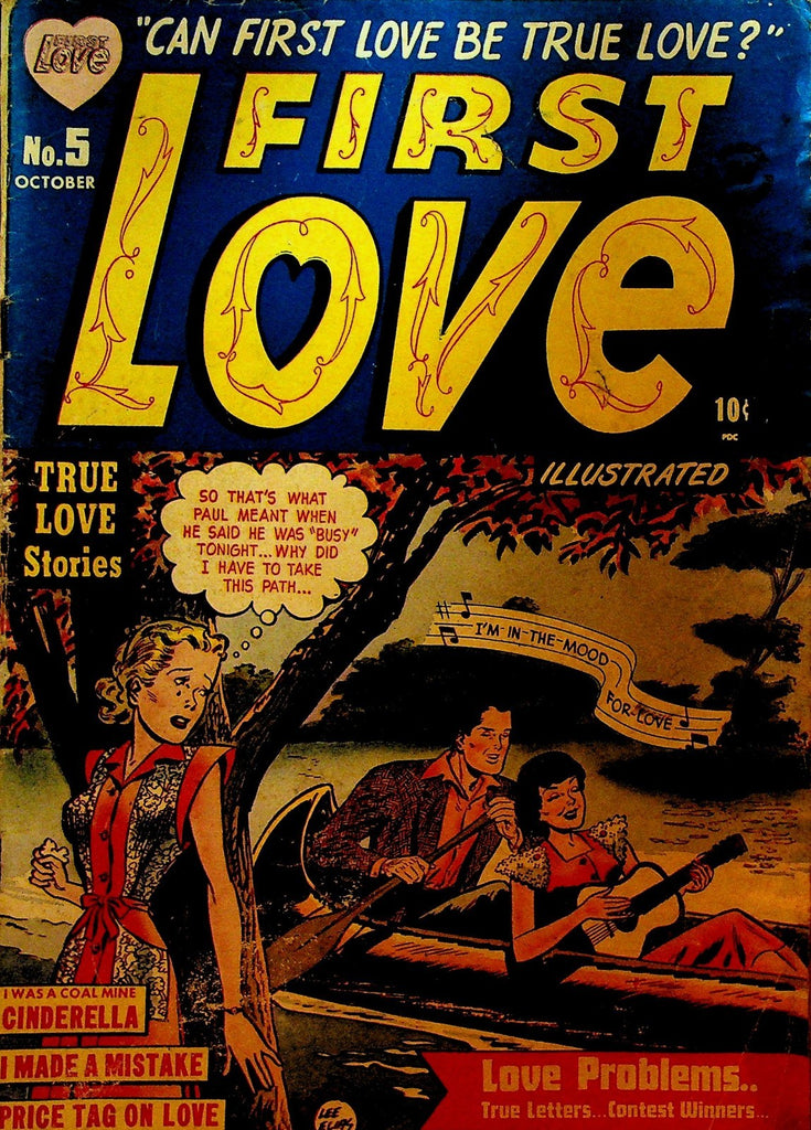 First Love 5 Harvey Comics 1949 Golden Age Romance Comic0