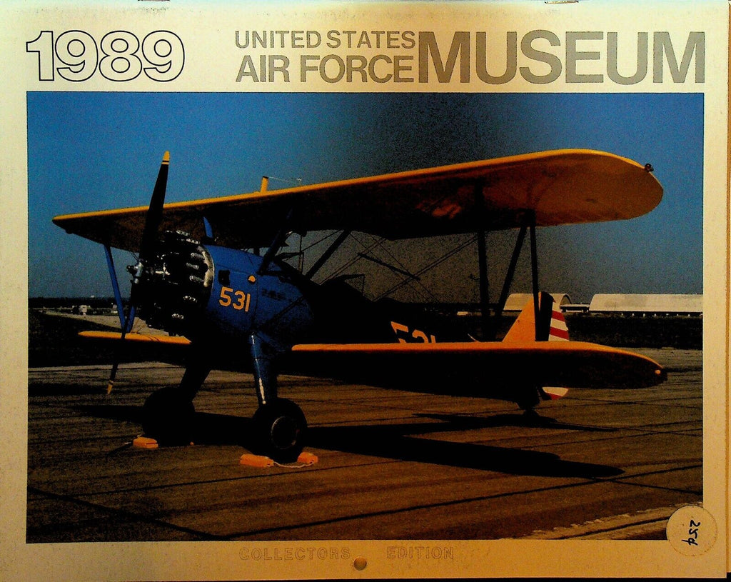 United States Air Force Museum Calendar 1989