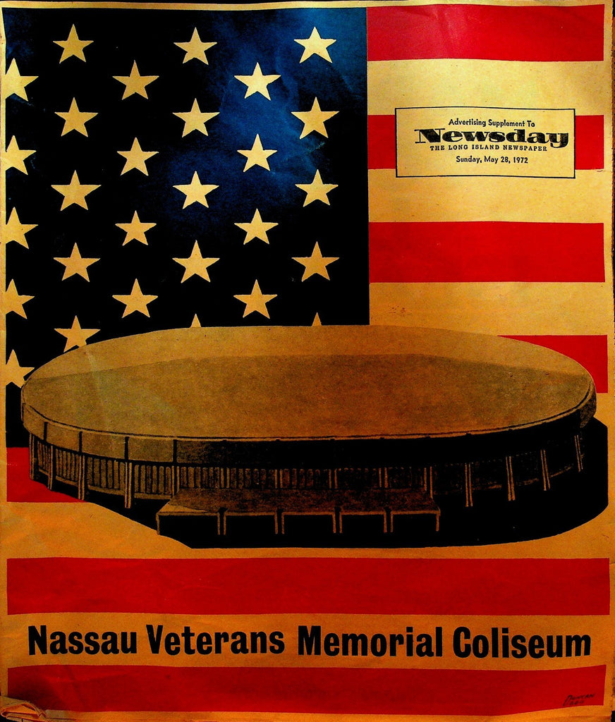 Nassau Veterans Memorial Coliseum Newsday May 28 1972 Supplement Led Zeppelin0