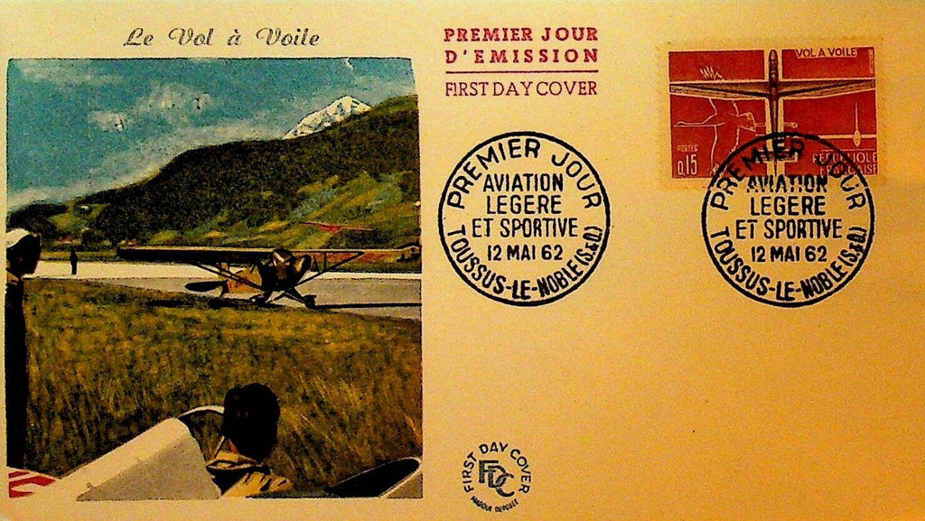 French Sport Planes France First Day Cover 1962