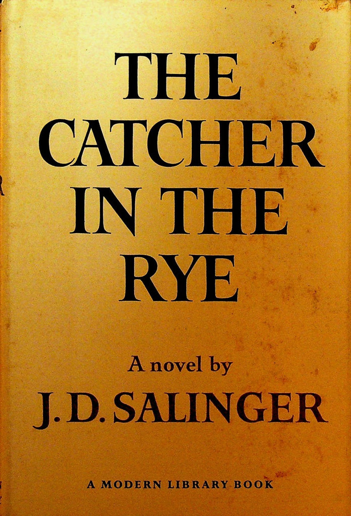 The Catcher in the Rye by JD Salinger Modern Library HC DJ Early 1960s0