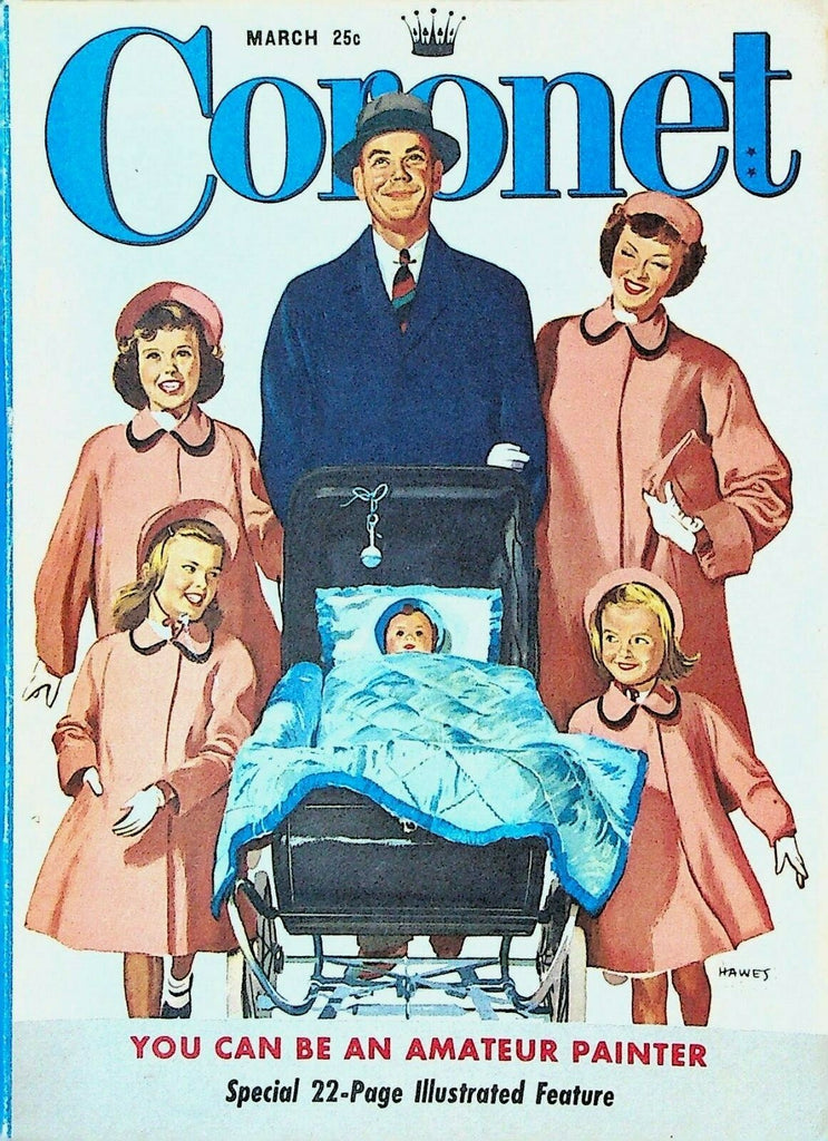 Coronet Magazine March 1954 AJ Cronin National Cash Register Mary Martin 0