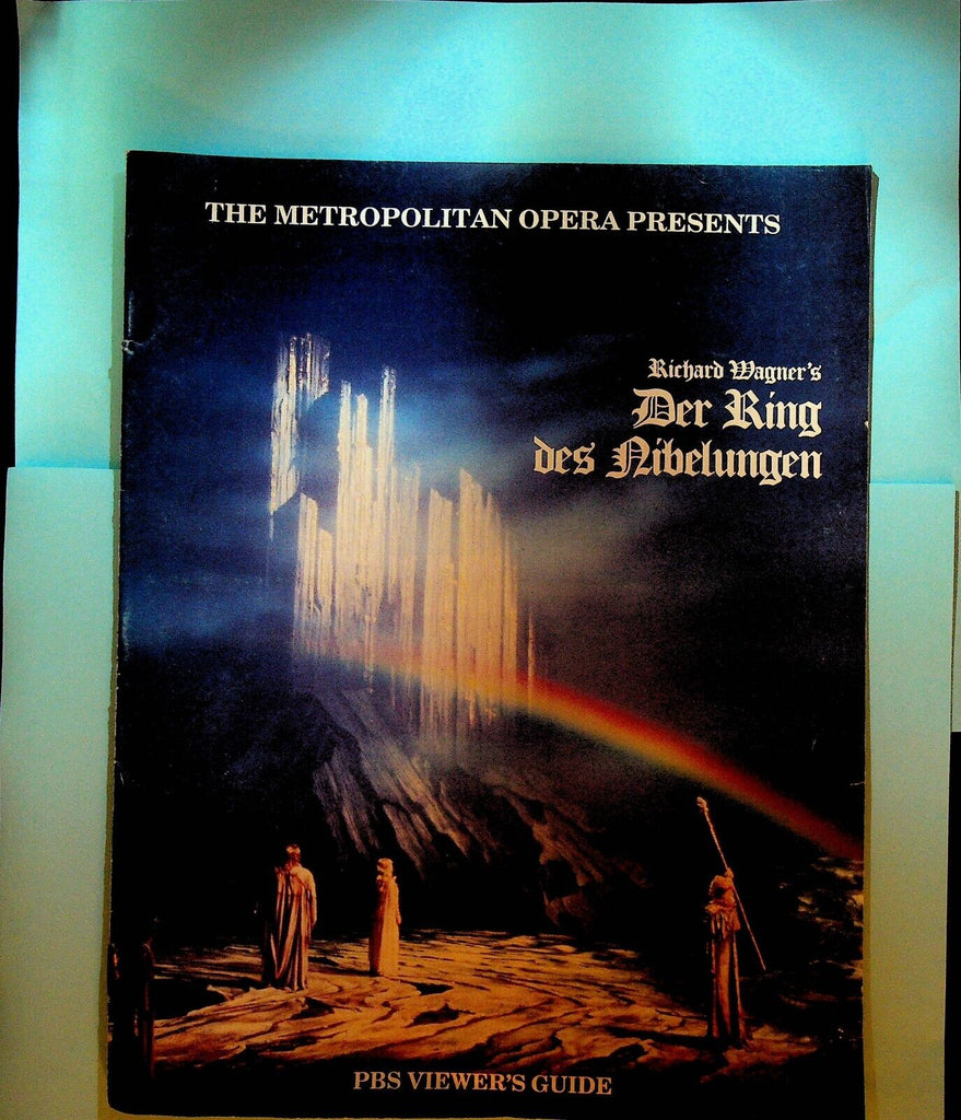 Metropolitan Opera Der King des Nibelungen PBS Viewer's Guide 1990